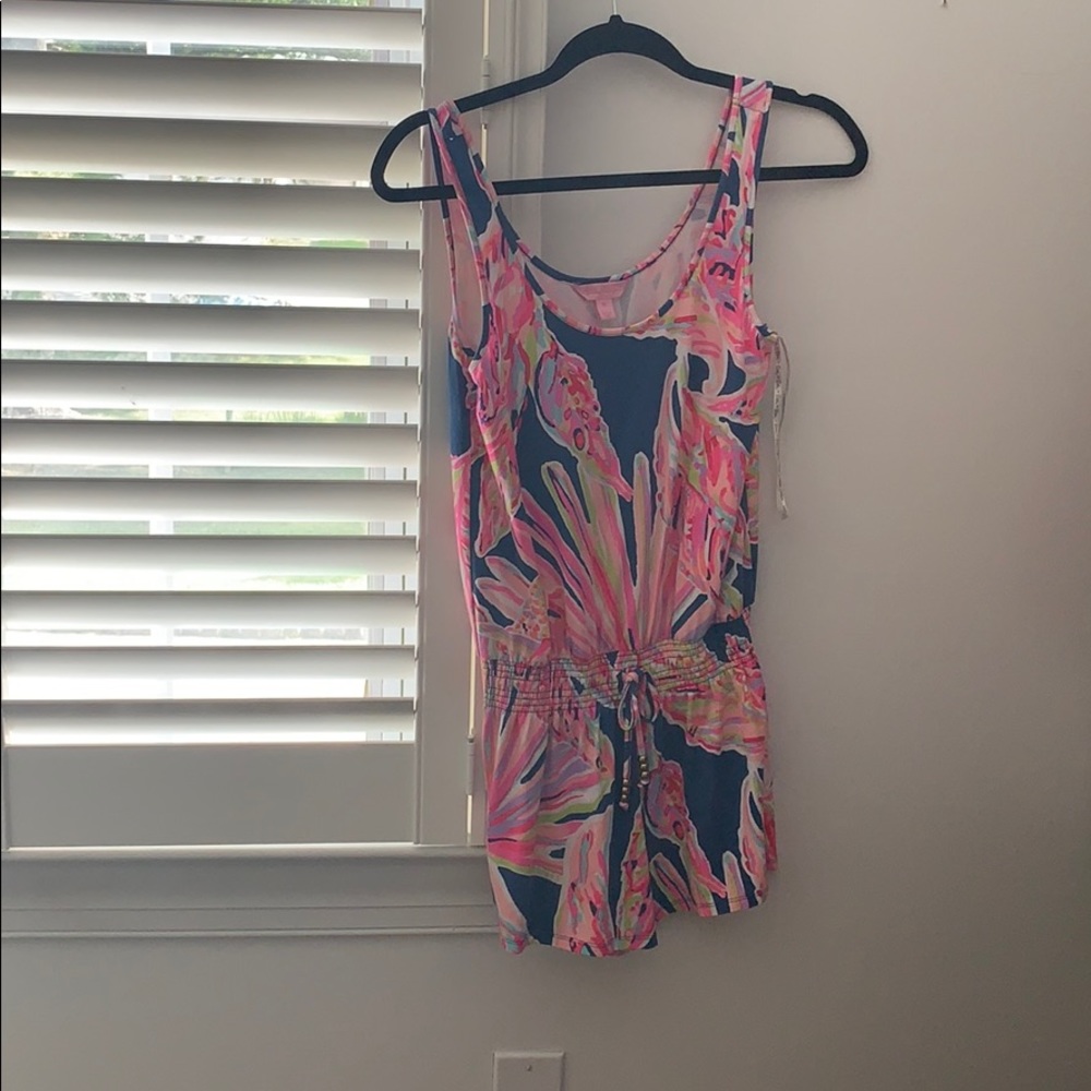 lily pulitzer romper size xs